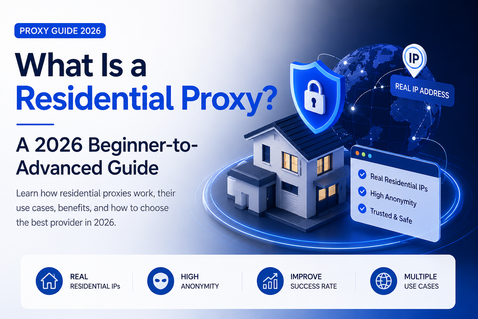 What Is a Residential Proxy? A 2026 Beginner-to-Advanced Guide